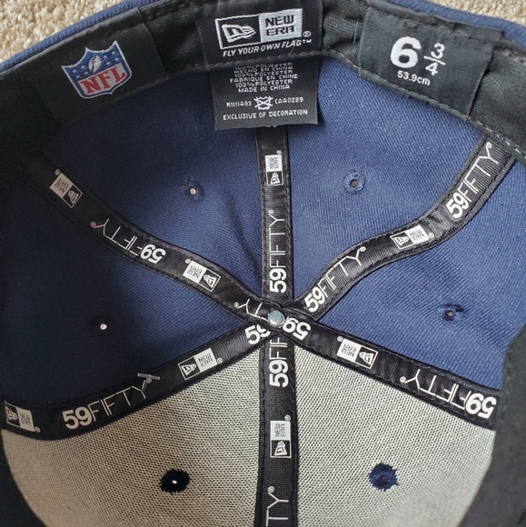New Era Tennessee Titans 59fifty hat. Size 6 3/4 - Picture 5 of 6